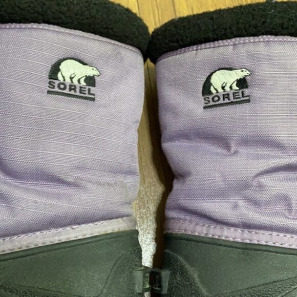 SOREL Cumberland Purple/Black Boots Women Size 7 - Picture 7 of 9